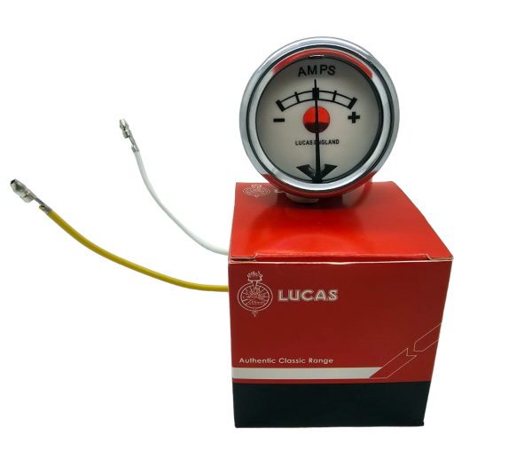 Genuine Lucas Red Dot White Ammeter Ariel BSA Norton Triumph LU36184 36184 CZU27